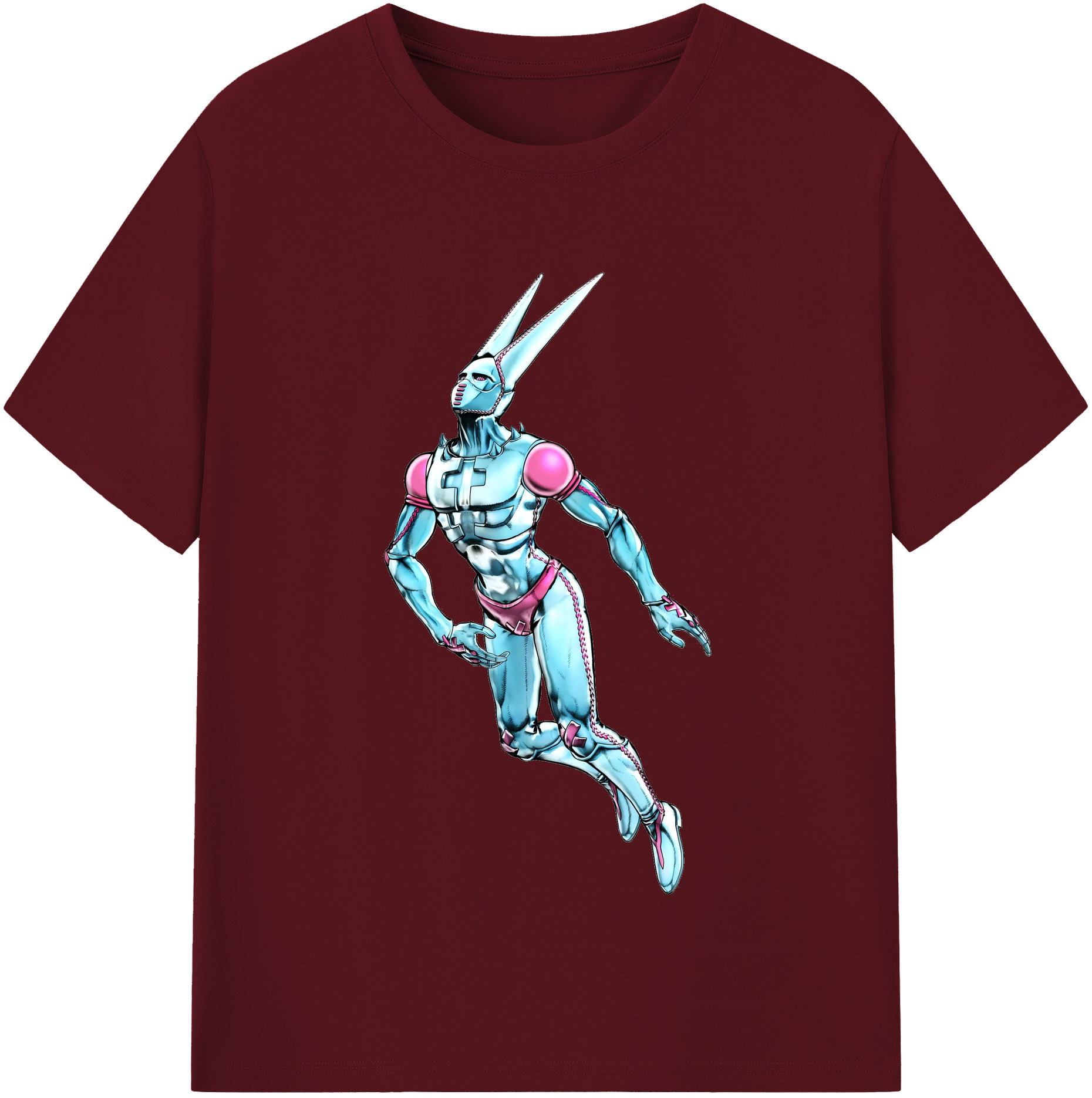 （画像用） ジョジョの奇妙な冒険 JoJo's Bizarre Adventure 綿100％半袖Tシャツ（フロントプリント）